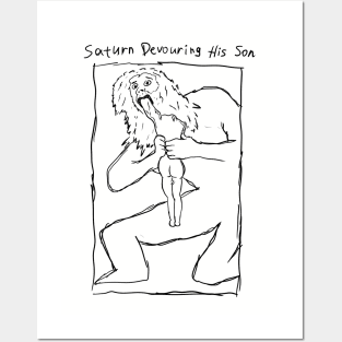 Saturn Devouring His Son Posters and Art